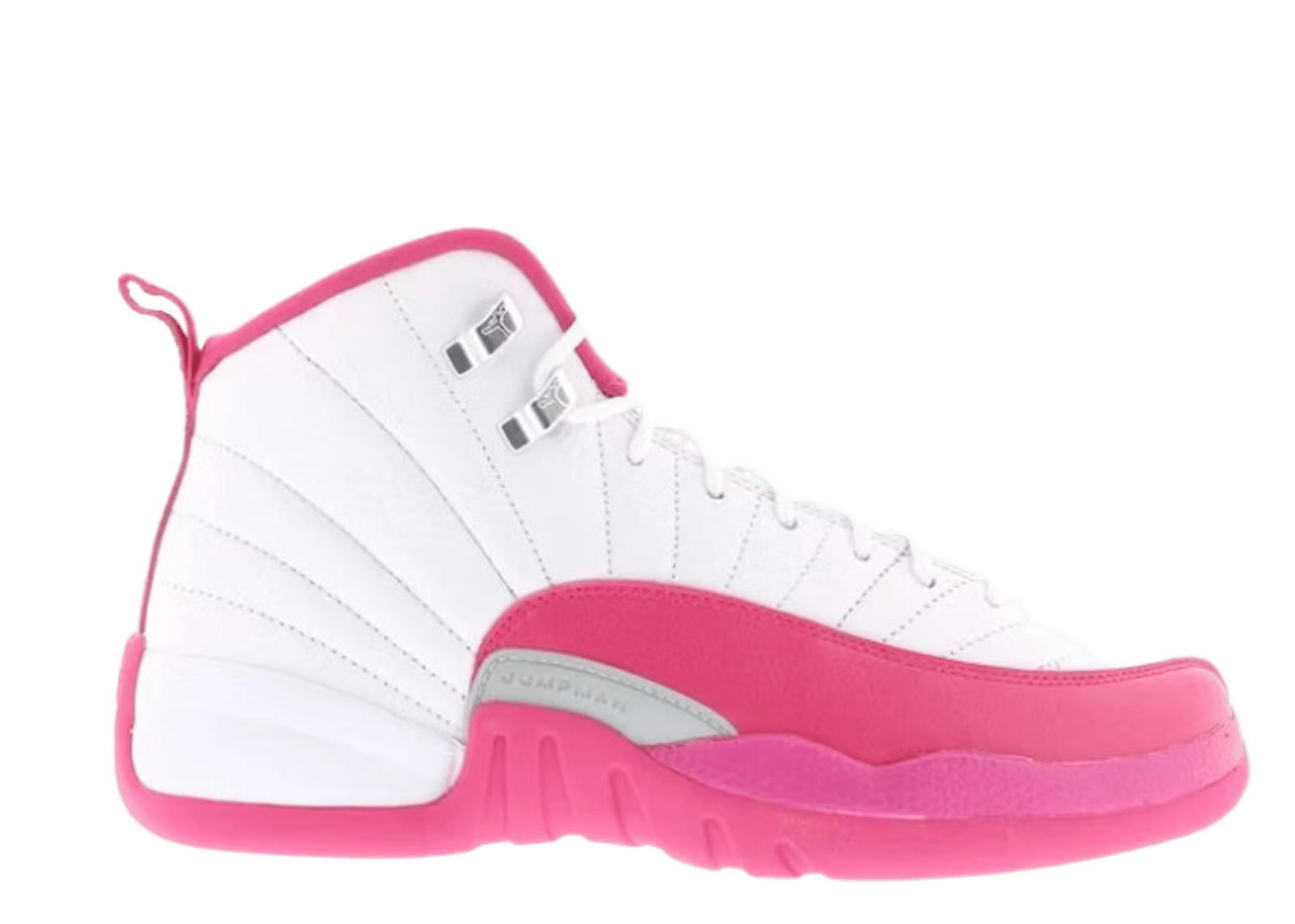 Pink jordans 12 best sale