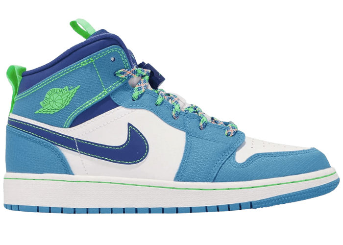 Jordan 1 Mid Sprite Blue