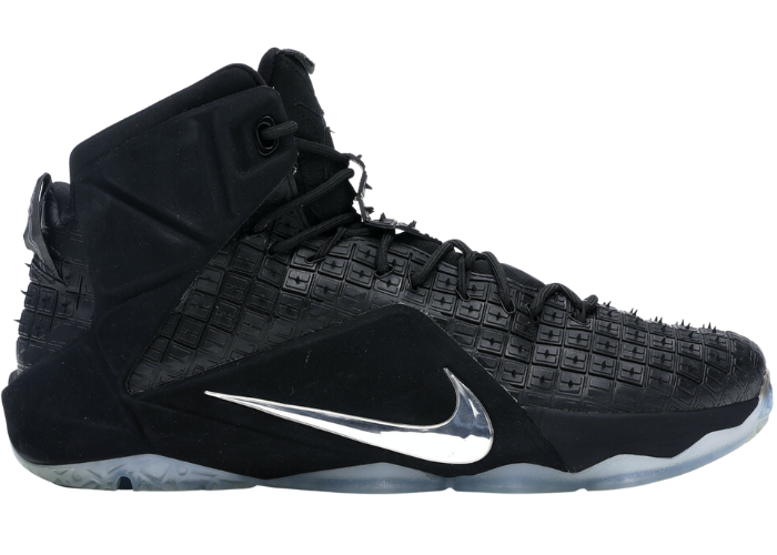 lebron Ⅻ EP 30cm U12 Nike Lebron 12 EP Data James 'Black Red' 707781-068
