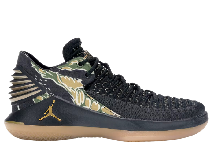 Air Jordan XXXII Low Camo (GS) - AA1257-021 Raffles & Where to Buy