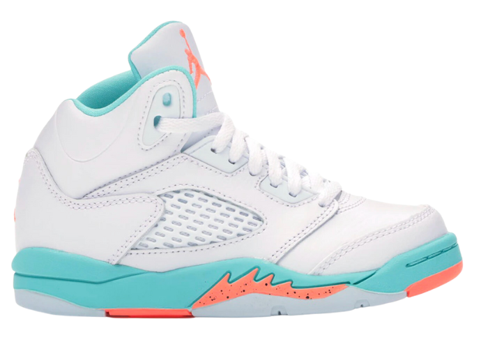 Air Jordan 5 Retro Light Aqua (PS)
