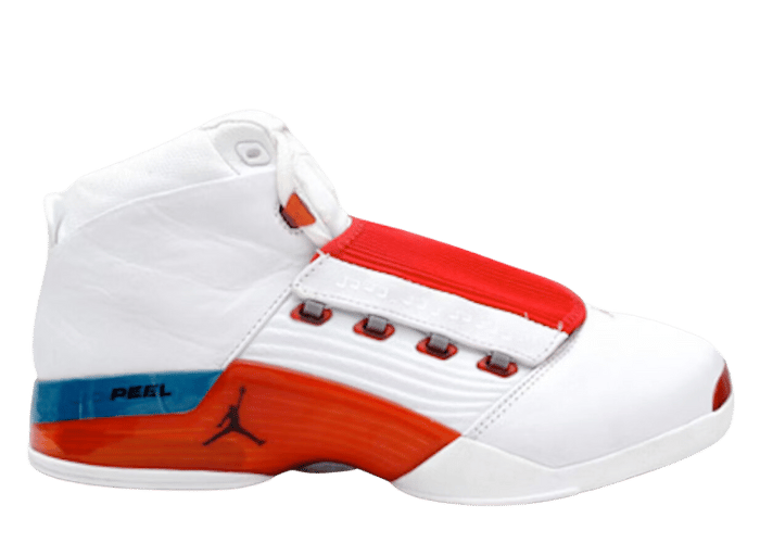 Air Jordan 17 OG White Varsity Red