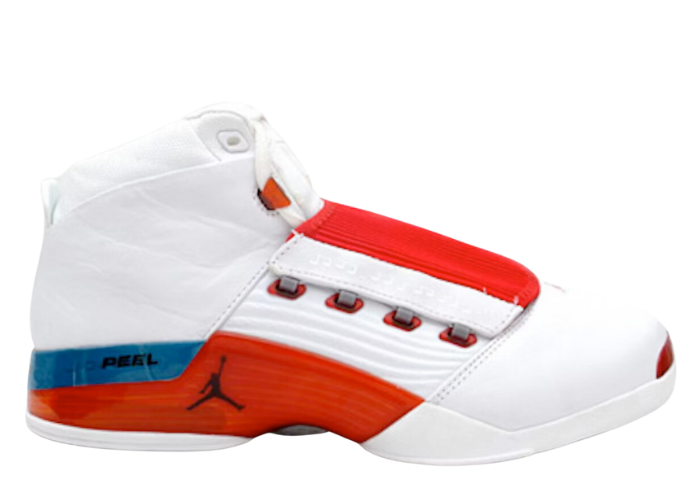 Air Jordan 17 OG White Varsity Red