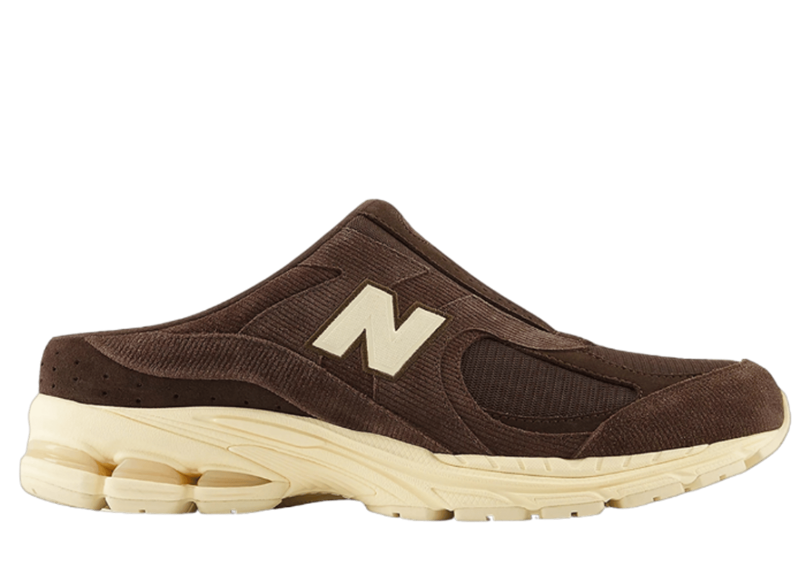 New Balance 2002R Mule Brown Corduroy