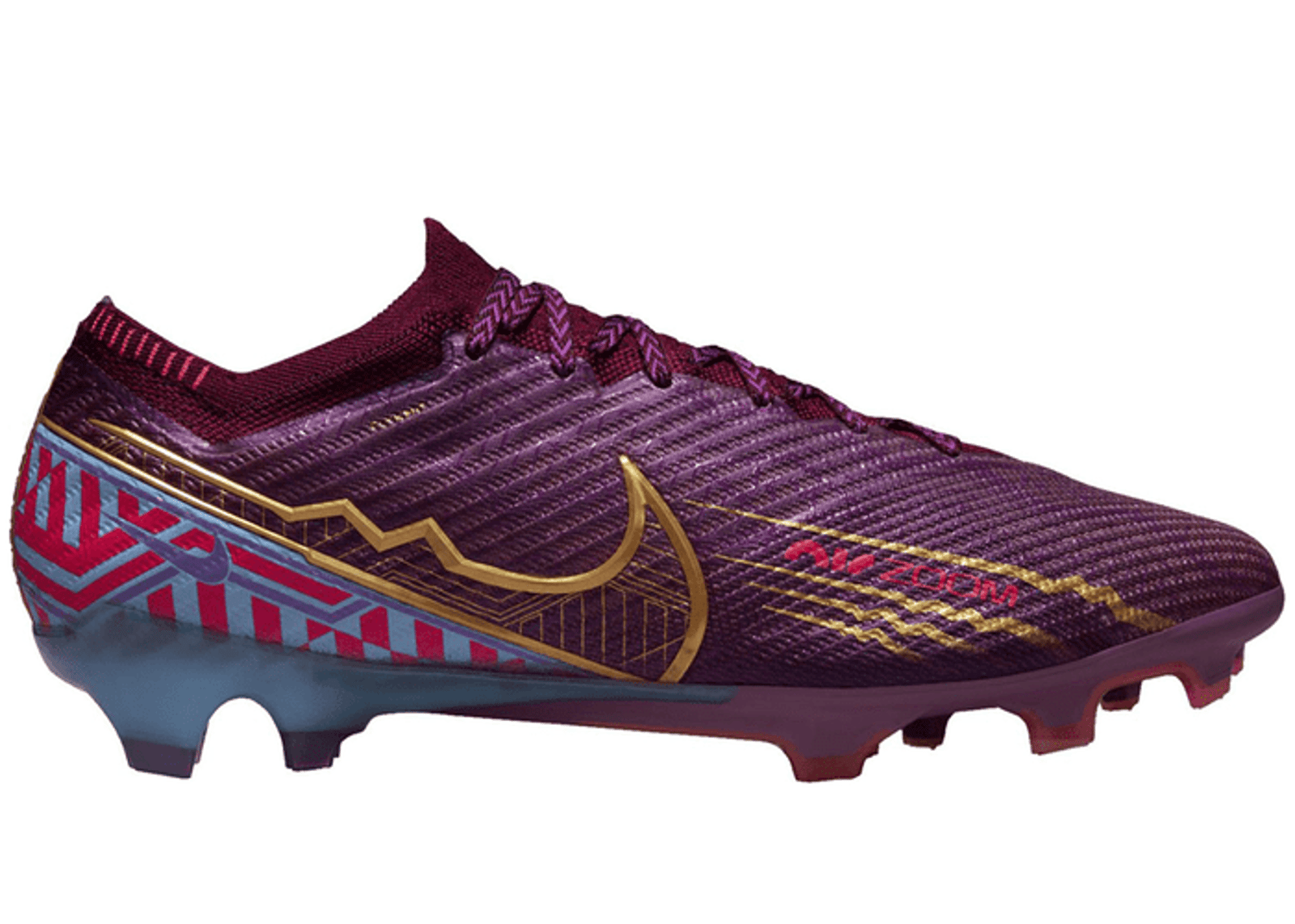 Nike Zoom Mercurial Vapor 15 Elite KM FG Mbappé Dark Beetroot