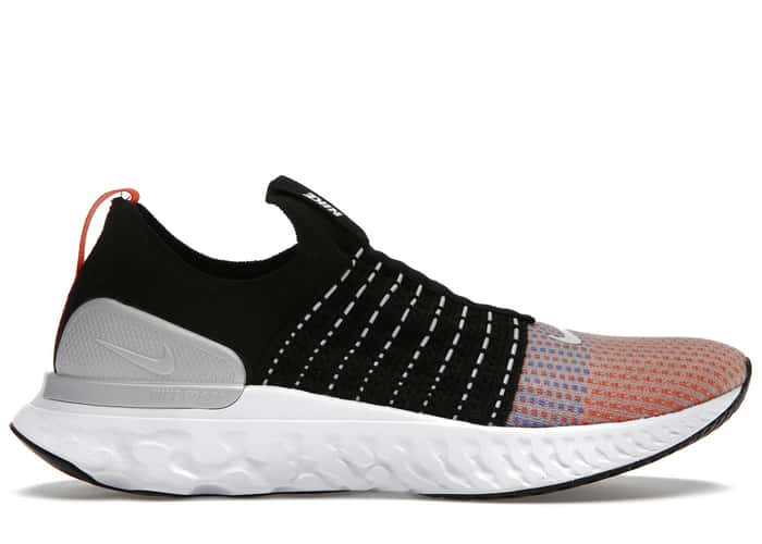 Nike React Phantom Run Flyknit 2 Black Team Orange