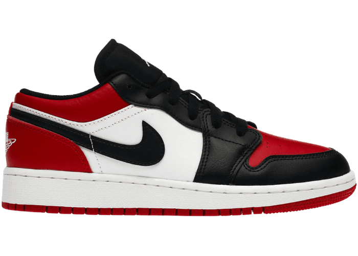 Air Jordan 1 Low Bred Toe (GS)