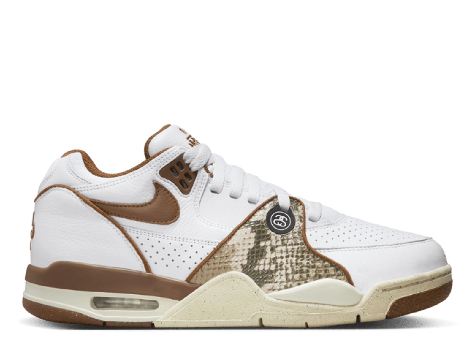 Nike Air Flight 89 Low SP Stussy White Pecan