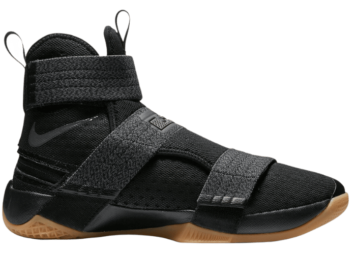 Nike LeBron Zoom Soldier 10 Flyease Black Gum