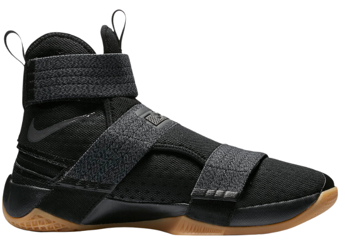 Nike LeBron Zoom Soldier 10 Flyease Black Gum