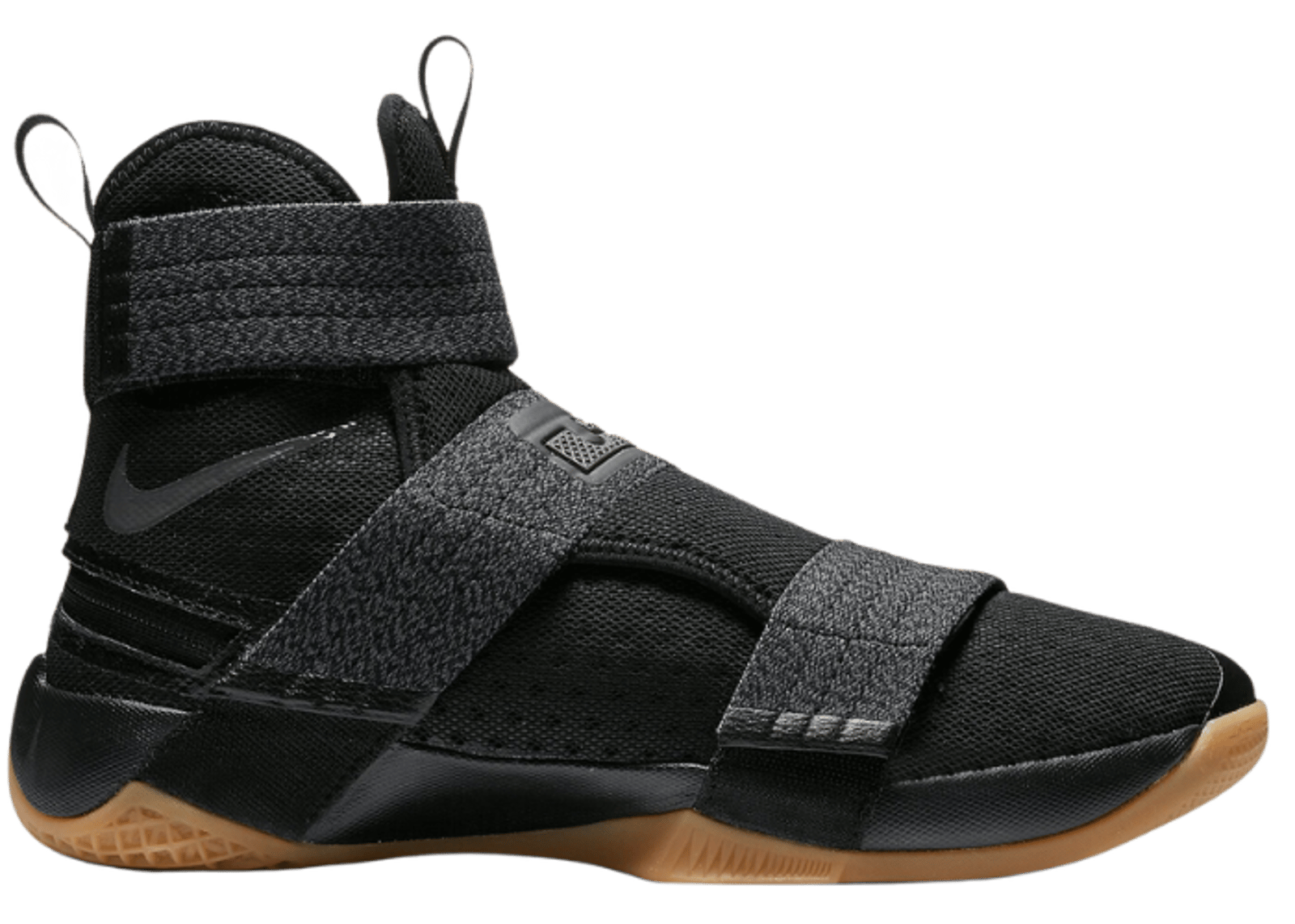 Nike LeBron Zoom Soldier 10 Flyease Black Gum