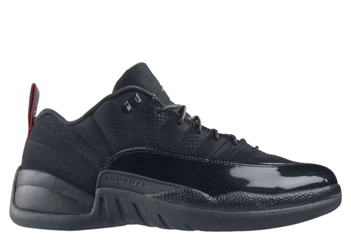 Air Jordan 12 Retro Low Black Patent