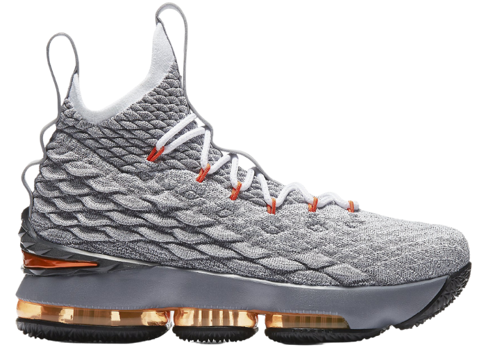 orange lebron 15