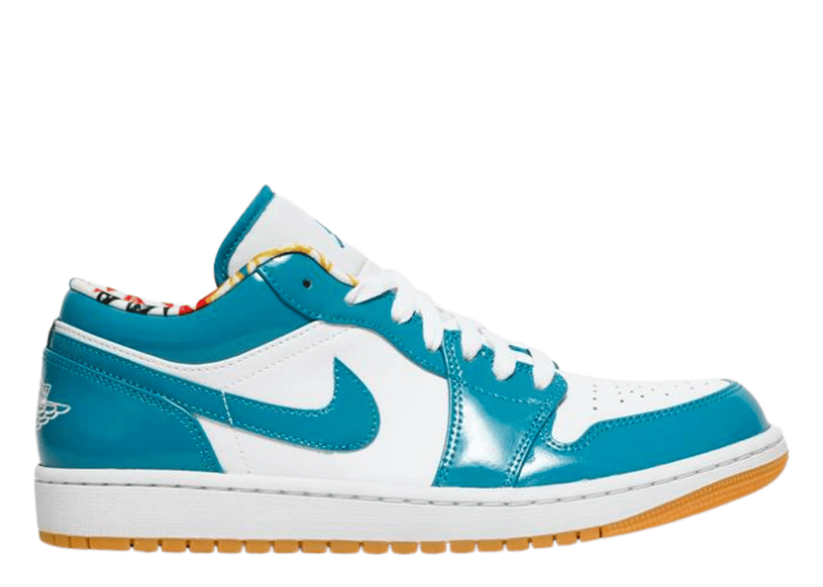 Jordan 1 Low Barcelona Cyber Teal