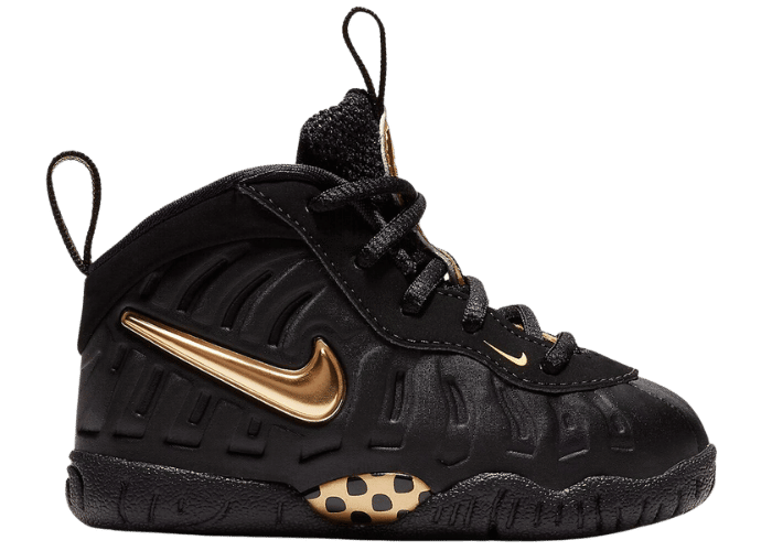 Nike Air Foamposite Pro Black Metallic Gold (TD)