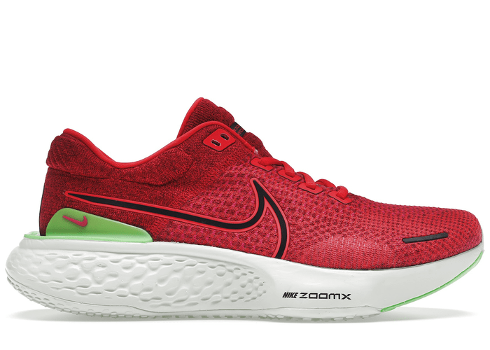 Nike ZoomX Invincible Run Flyknit 2 Siren Red Green Strike