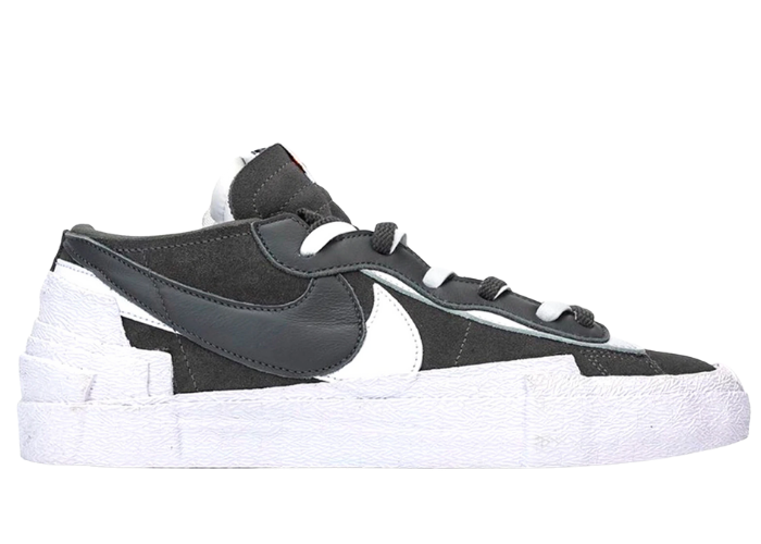 nike sacai blazer iron grey