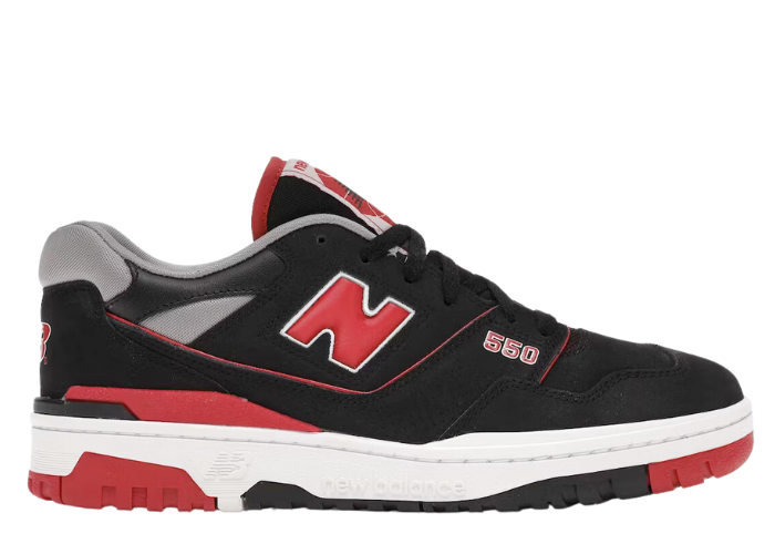 New Balance 550 Black Red