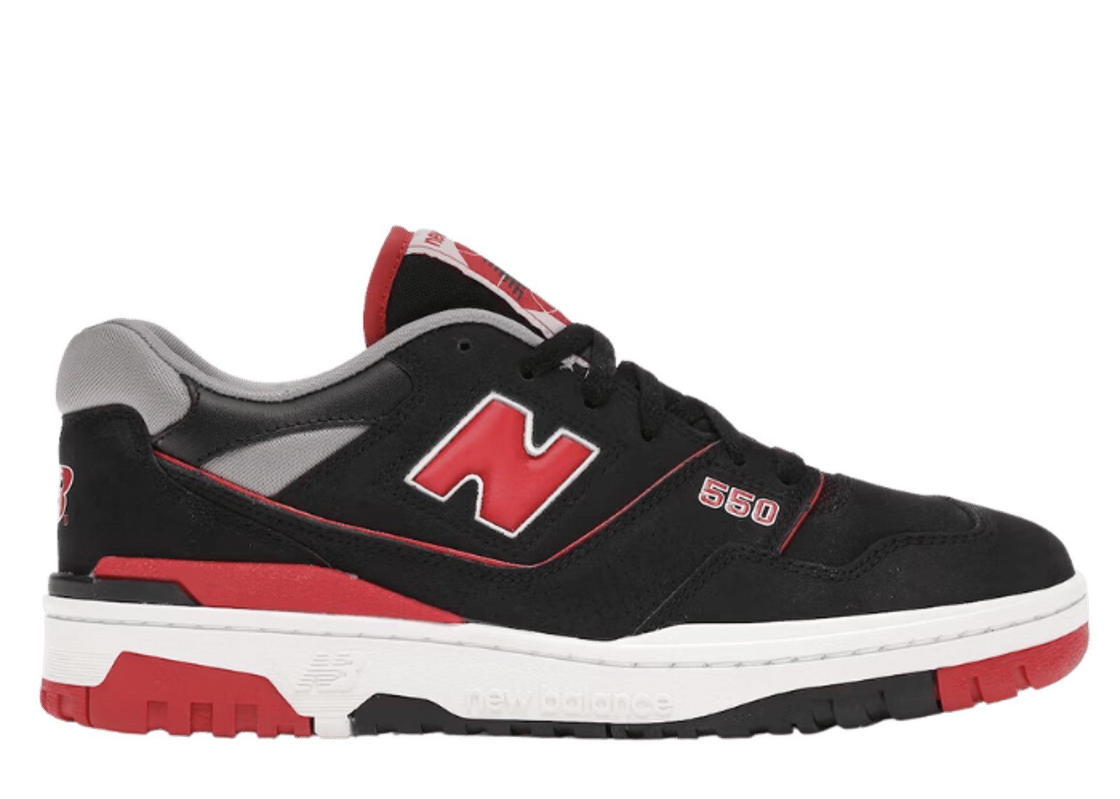 New Balance 550 Black Red