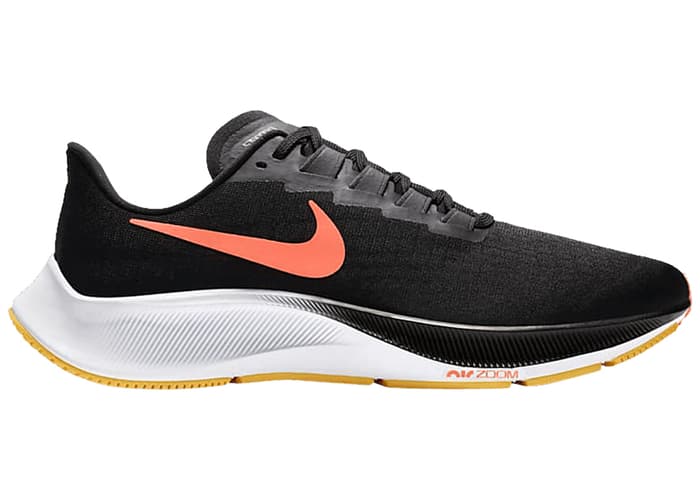 Nike Air Zoom Pegasus 37 Black Bright Mango