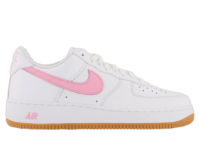 NikeAirForce1AnniversaryEditionホワイト/ピンク Nike Air Force 1 Low Anniversary Edition White Pink Gum