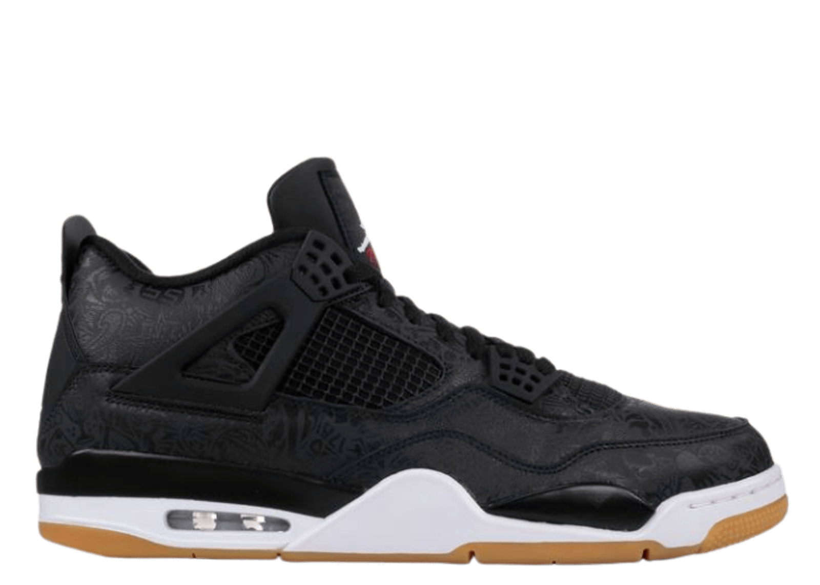 Jordan 4 Retro Laser Black Gum CI1184 001 Raffles Where to Buy