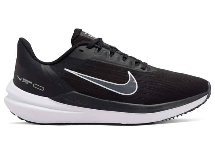 Nike Air Winflo 9 Black Dark Smoke Grey (W)