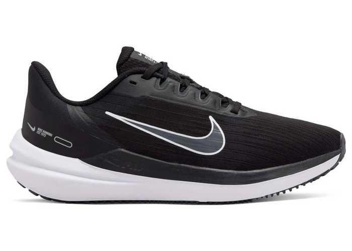 Nike Air Winflo 9 Black Dark Smoke Grey (W)
