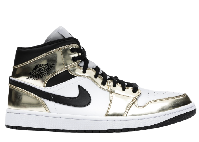 Jordan 1 Mid SE Metallic Gold