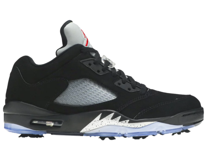 Jordan 5 Retro Low Golf Black Metallic