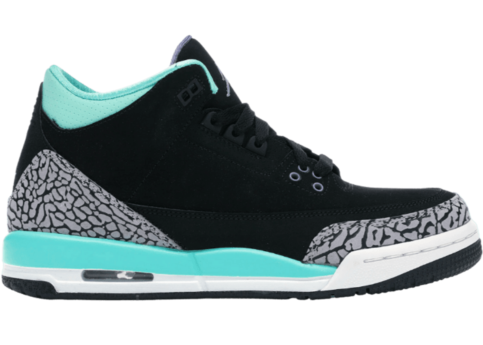 RRR3 Jordan 3 Retro Bleached Turquoise Mint (GS) - 441140-045