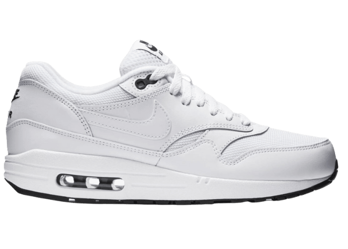 Nike Air Max 1 White White Black