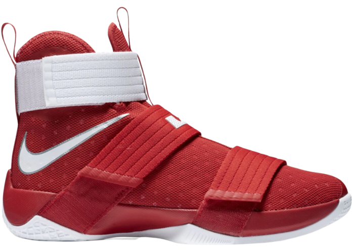 Nike LeBron Zoom Soldier 10 Team Bank University Red