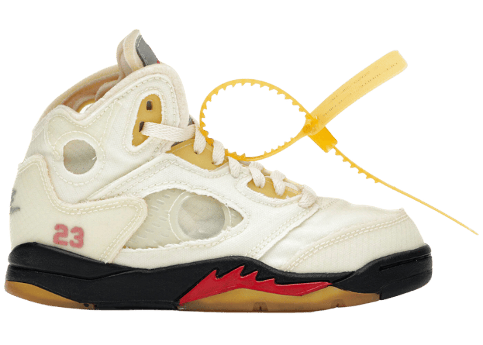 Air Jordan 5 Retro Off-White Sail (PS) - CV4827-100 Air Jordan 5 Retro Off-White Sail (PS) - CV4827-100