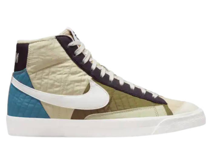 Nike Blazer Mid 77 Premium Toast Sail Quilted