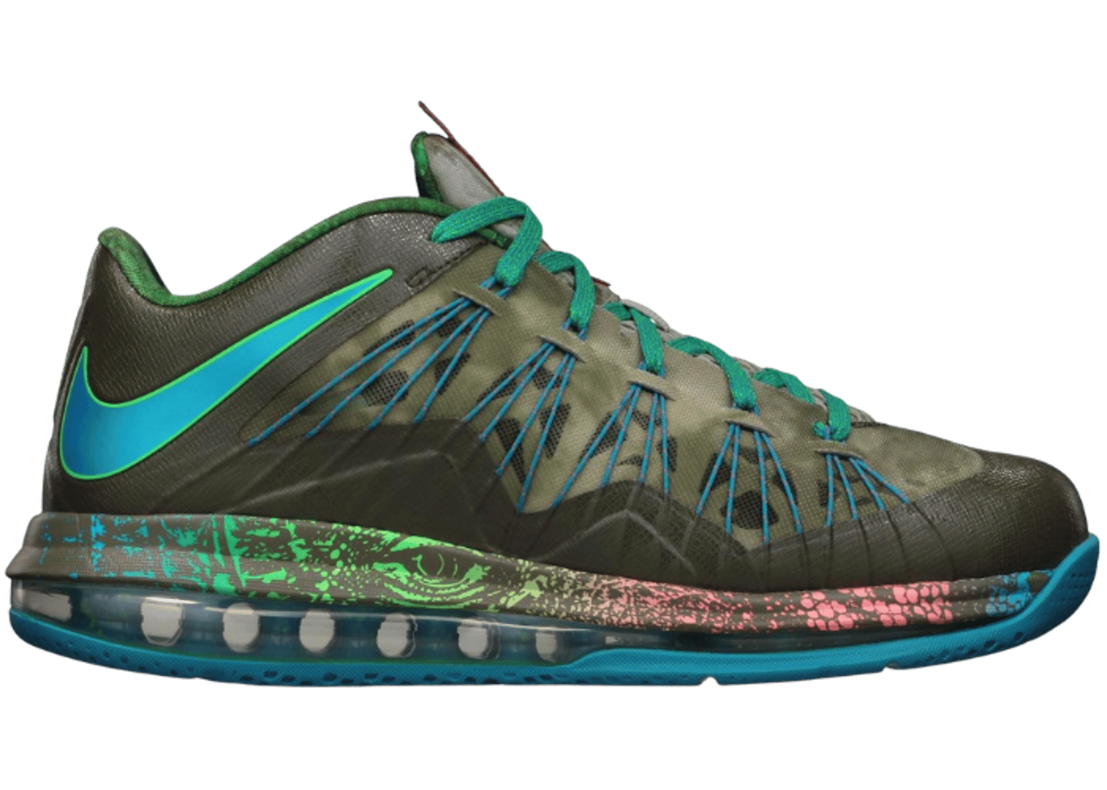 Nike LeBron X Low Reptile