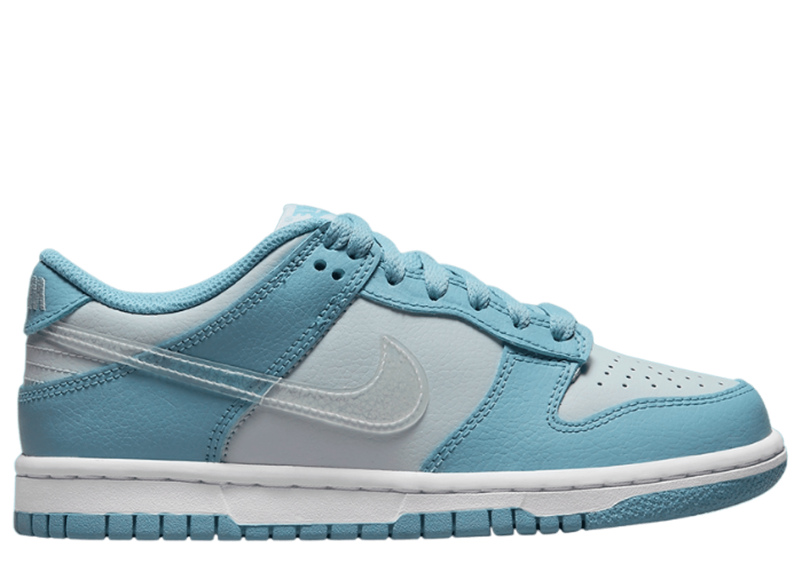 Nike Dunk Low “Clear Blue Swoosh” (GS) – KeepEmLACED