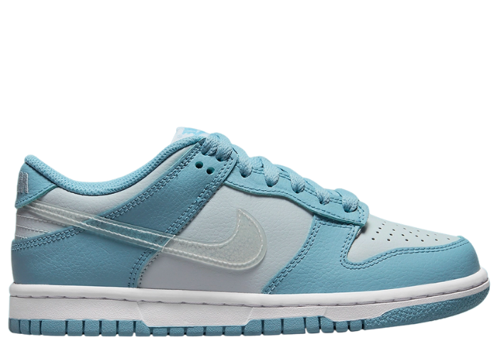 Nike Dunk Low Blue Clear Swoosh (GS)