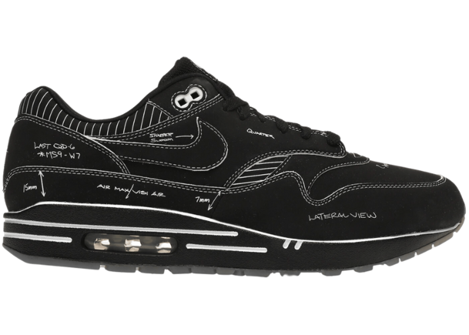Nike Air Max 1 Tinker Sketch to Shelf Black