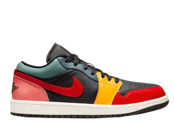 Jordan 1 Low SE Black Multi-Color (W)