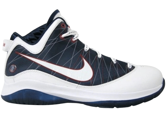 Nike LeBron 7 PS P.S. White/Navy