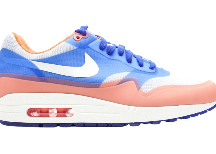 Nike Air Max 1 Hyperfuse Hyper Blue Total Crimson (W)