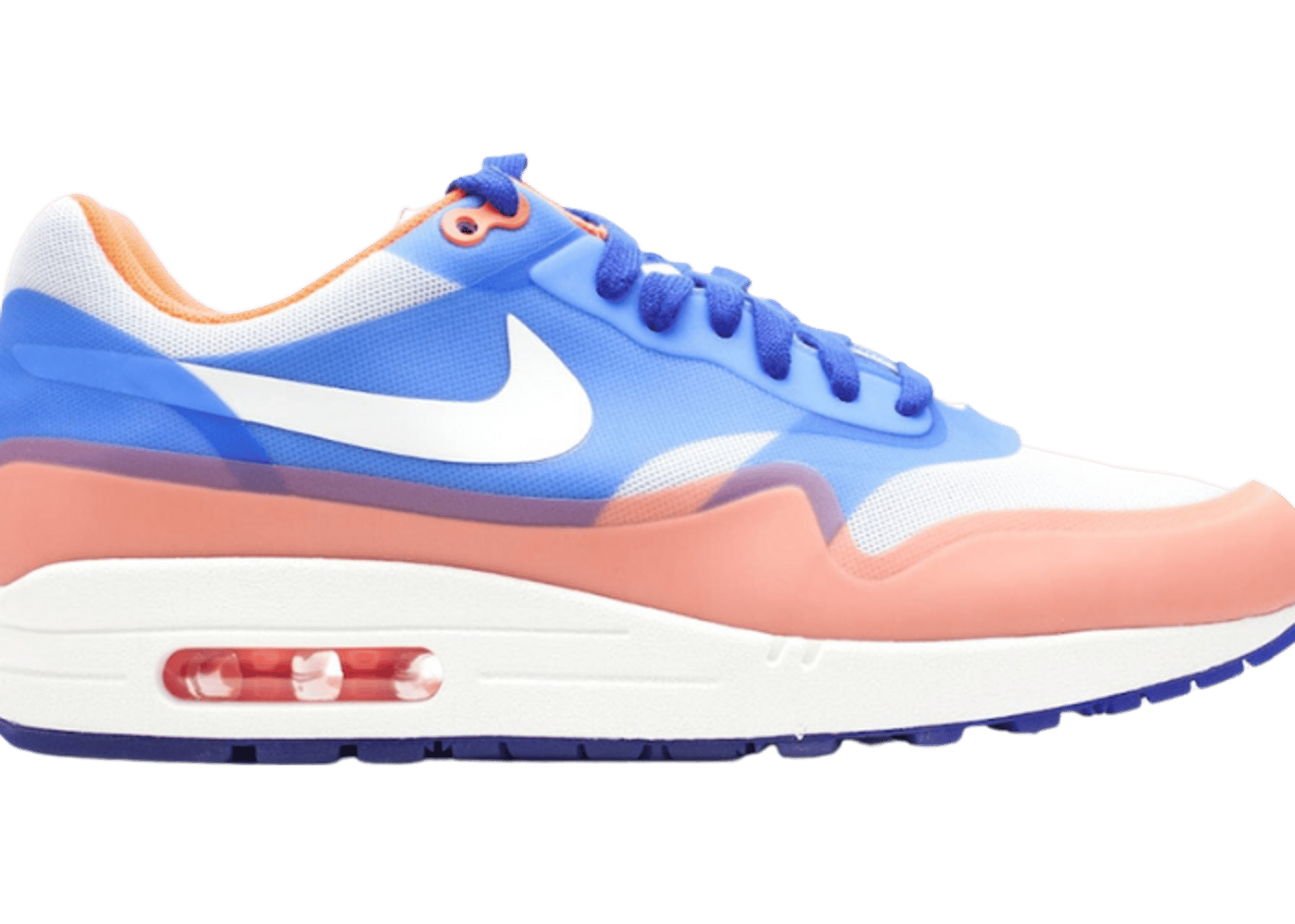 Nike Air Max 1 Hyperfuse Hyper Blue Total Crimson (W)
