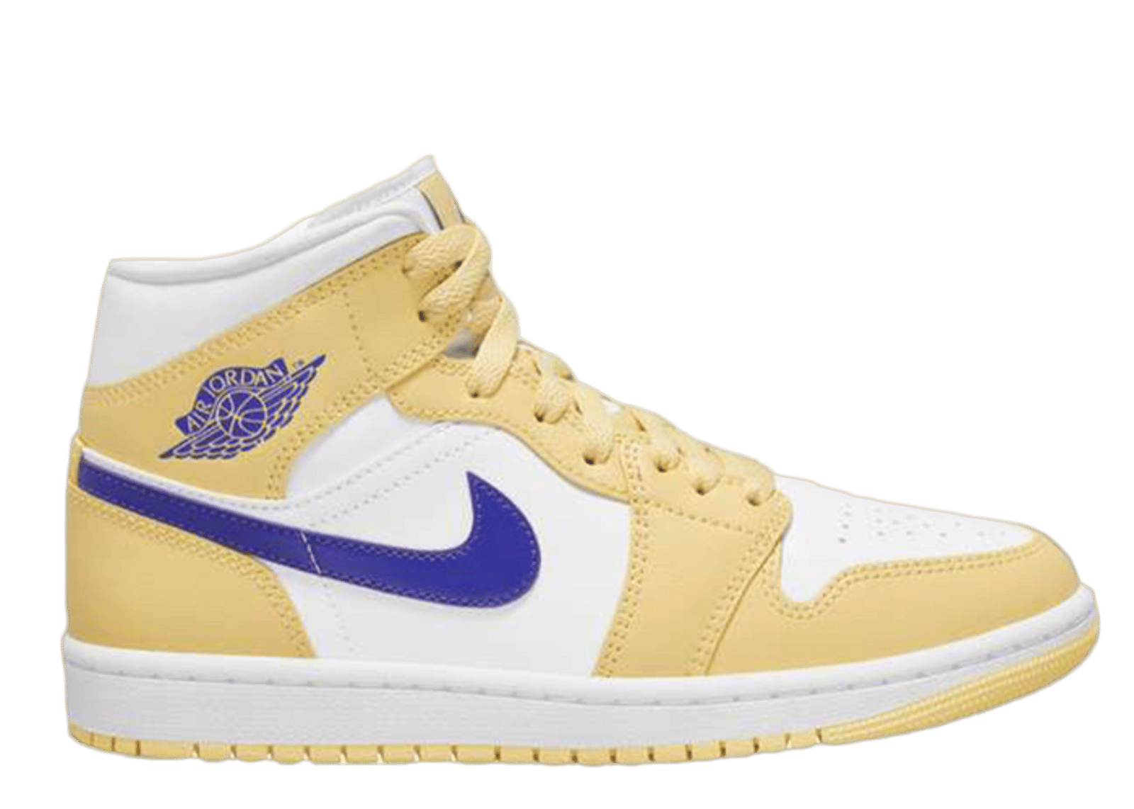 Jordan 1 Mid Lemon Wash Lapis (W)