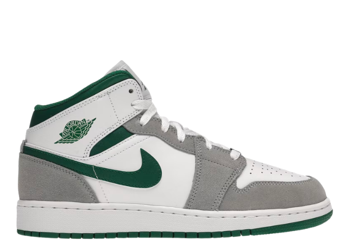 Jordan 1 Mid SE White Pine Green Smoke Grey (GS)