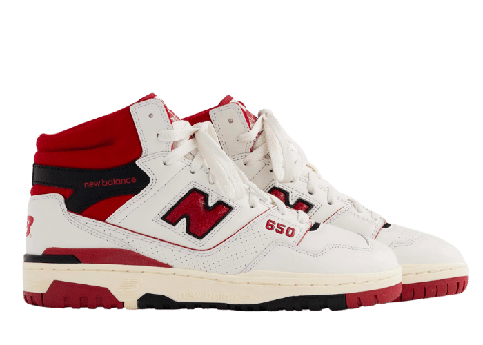 New Balance 650R Aime Leon Dore White Red