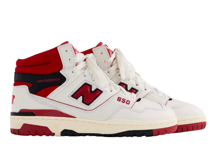 New Balance 650R Aime Leon Dore White Red