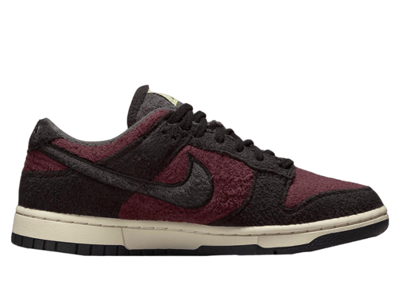 Nike Dunk Low SE Fleece Burgundy Crush Black (W)