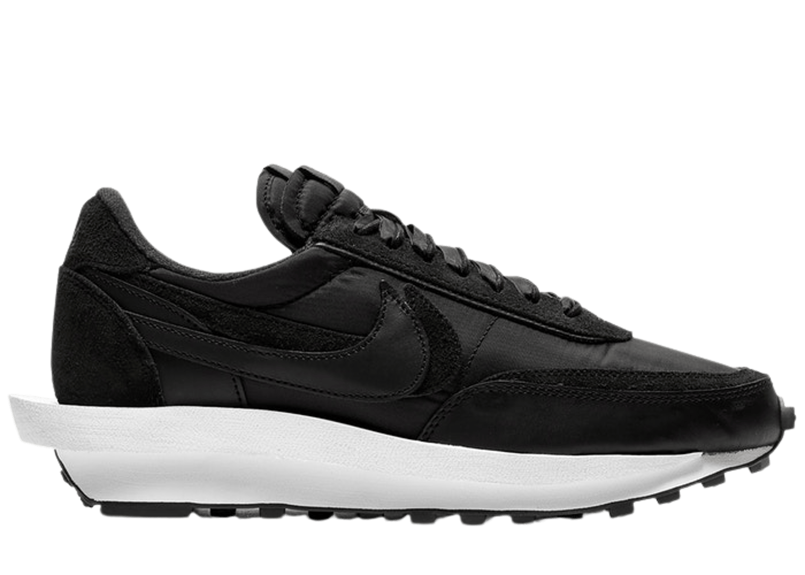 sacai x Nike LD Waffle Nylon Black