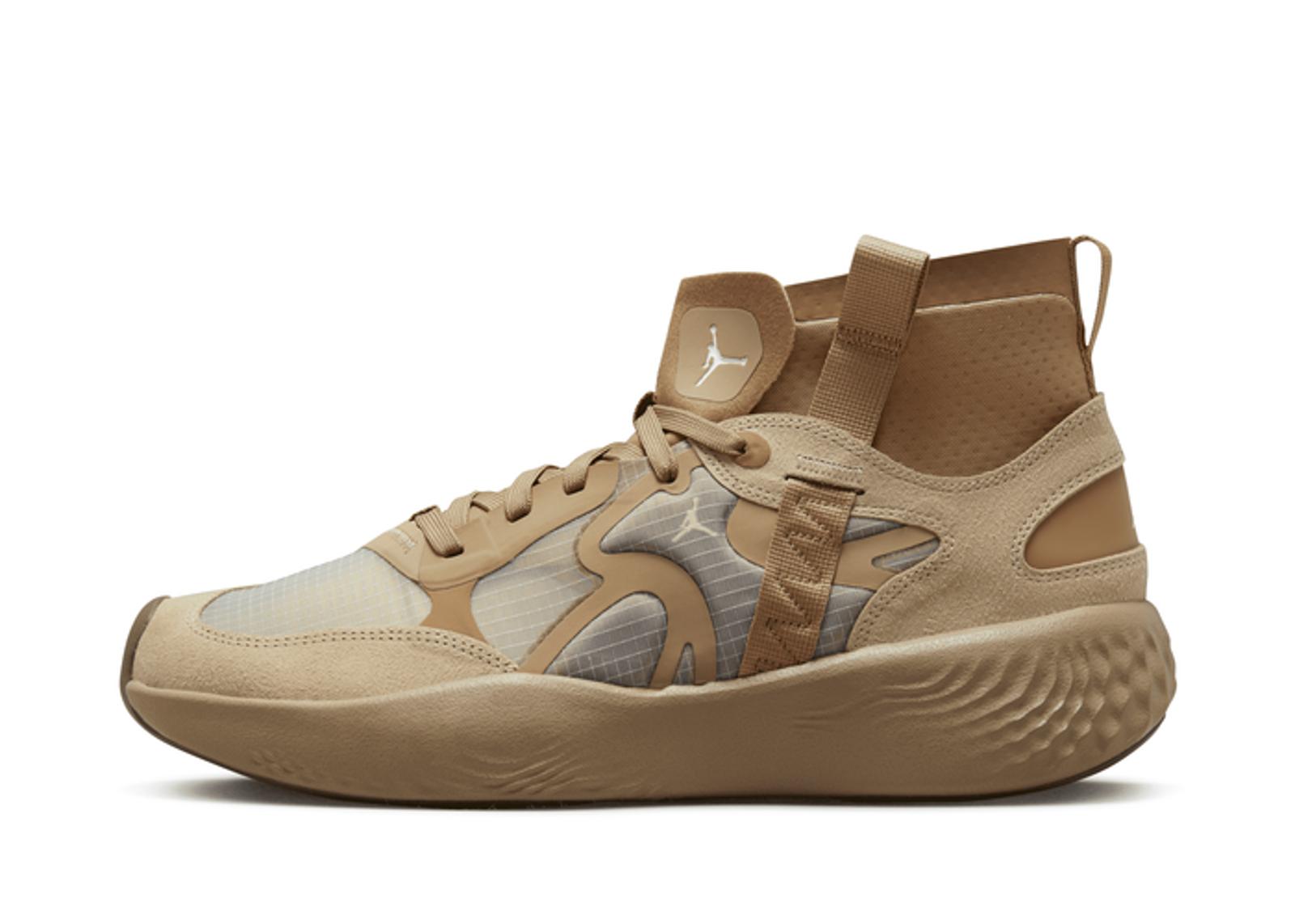 Jordan Delta 3 Mid Shoes in Brown